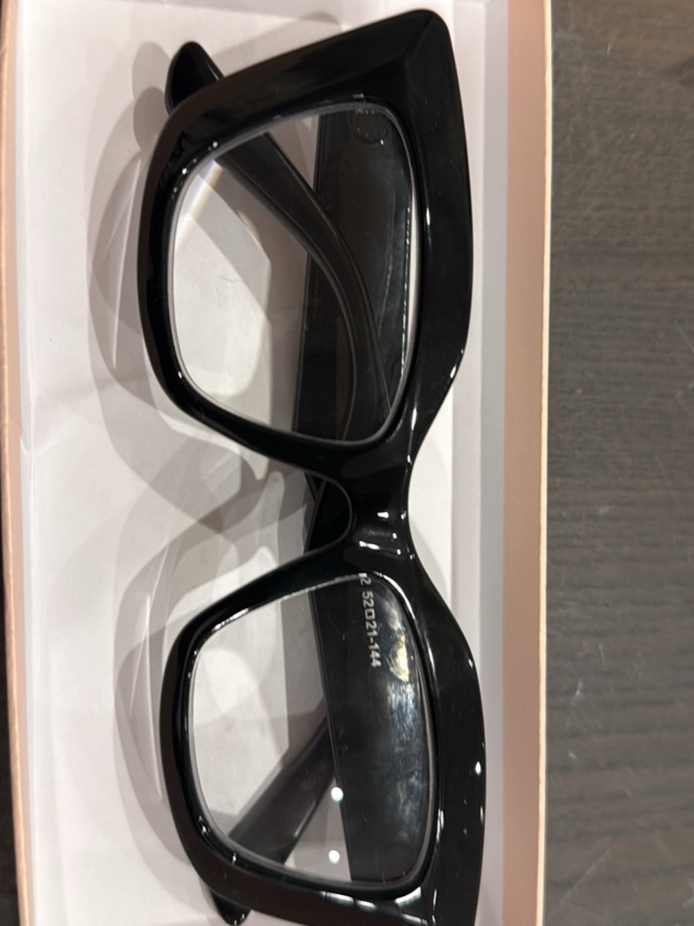Black Oversized Square Women's Sunglasses